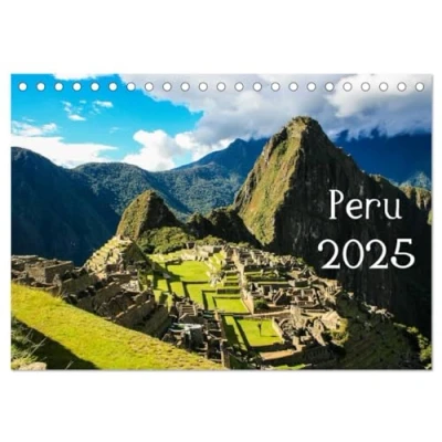 Abbildung von Peru 2025 (Tischkalender DIN A5 quer), CALVENDO Monatskalender