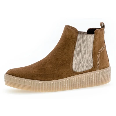 Abbildung von Gabor Plateaustiefelette, Damen, Größe: 37, Braun Schuhe