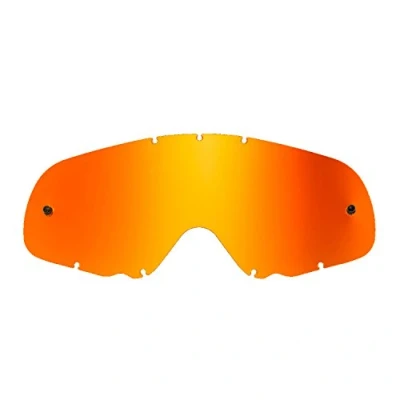 Abbildung von SeeCle 416166 Orange getönte verspiegelte gläser für Brillen kompatibel mit Oakley Crowbar Maske