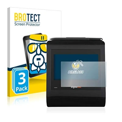 Abbildung von BROTECT Schutzglas für Signotec Signature Pad Gamma (3 Stück) Schutzfolie Panzer Folie Glas [Extrem Kratzfest 9H, Anti Fingerprint,