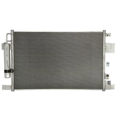 Abbildung von NISSENS 940029 Klimakondensator mit Trockner Aluminium 655 R 134a MITSUBISHI: Lancer 8 Limousine, Schrägheck, Outlander 2 SUV, PEUGEOT: 4007