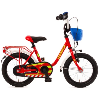 Abbildung von Bachtenkirch Kinderfahrrad &quot;14&quot; Feuerwehr&quot;, 1 Gang, ohne Schaltung