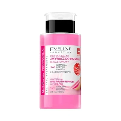 Abbildung von Eveline Cosmetics Profesioneller Nagellackentferner 3 In 1, 1er Pack (1 x 190 ml)
