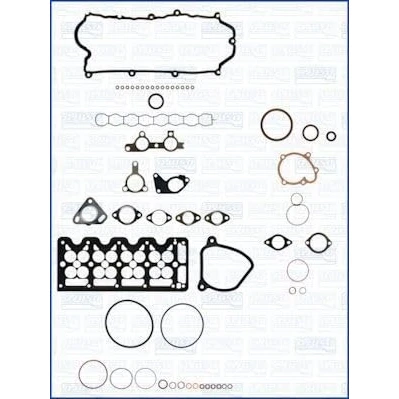 Abbildung von AJUSA 51058900 Dichtungsvollsatz, Motor ohne Zylinderkopfdichtung, mit Ventilschaftabdichtung OPEL: Mokka / X