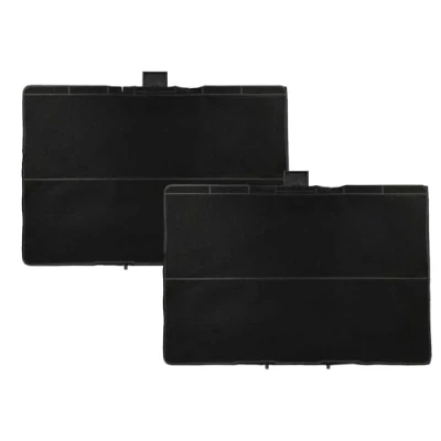 Abbildung von vhbw 2x Aktivkohlefilter kompatibel mit Bosch DWB091U51, DWB097A50, DWB091E59, DWB097A50/03 Dunstabzugshaube 31,5 x 21,5 2,3 cm