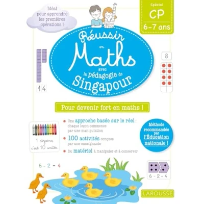 Abbildung von Réussir en maths avec Montessori et la pédagogie de Singapour CP: Spécial CP 6 7 ans