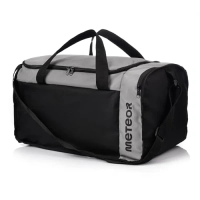 Abbildung von meteor 20 40 L Sporttasche Kinder Badetasche Herren schwimmtasche Schultertaschen Reisetasche Urlaubstasche klein Fitnesstasche Riementasche Schule Taschen Kindertaschen (Pink/Blue Flowers, L)