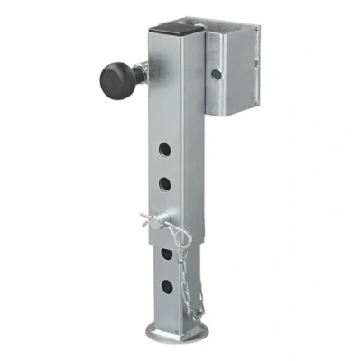 Abbildung von ProPlus Anhängerstütze kippbar 1300Kg Stütze 345 445mm 5 stufige Ausdrehstütze TL60 D85