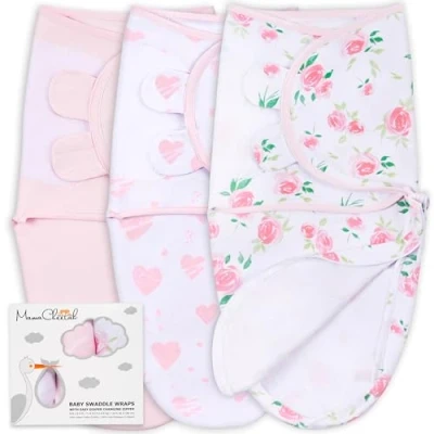 Abbildung von Mama Cheetah Pucksack für Babys, biologische Puckdecke, Neugeborene, Tragetuch, verstellbar, einfaches Wickeln, Jungen und Mädchen von 0 bis 3 Monaten