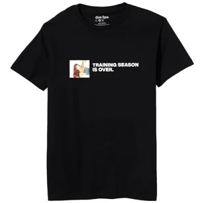 Abbildung von Dua Lipa Offizielles Merch Training Season Foto T Shirt