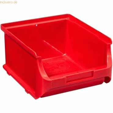 Abbildung von Allit Sichtlagerbox ProfiPlus Gr. 2B BxTxH 13,5x16x8,2cm rot
