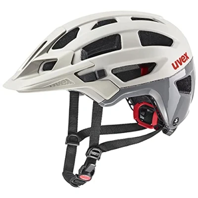 Abbildung von uvex finale 2.0 Tocsen sicherer MTB Helm für Damen und Herren inkl. Sturzsensor individuelle Größenanpassung sand dark rhino matt 52 57 cm
