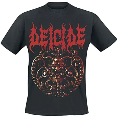 Abbildung von Deicide Herren T Shirt Schwarz L 100% Baumwolle Regular