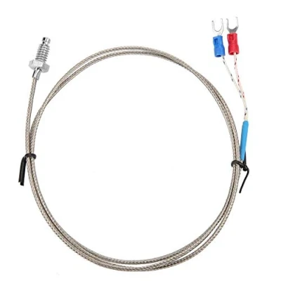Abbildung von K Typ Thermoelement Temperaturregler M6 BSW Gewinde Temperaturmessfühler(1M)