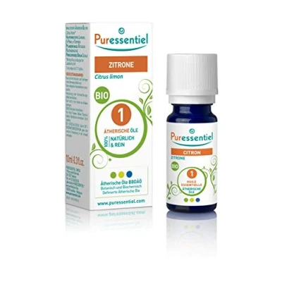 Abbildung von Puressentiel Huile Essentielle Citron (Citrus limon) Bio 10 ml