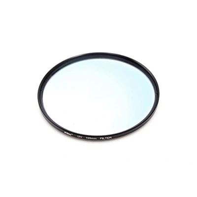 Abbildung von vhbw Universal UV Filter für Kamera Objektive mit 105mm Filtergewinde Schutzfilter, Schwarz