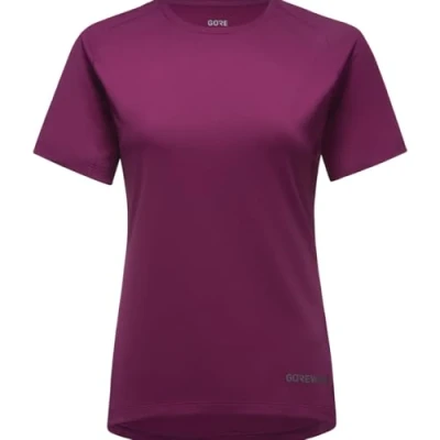 Abbildung von Gore Wear LAUF Everyday Tshirt print, Damen, Größe: 36, Lila