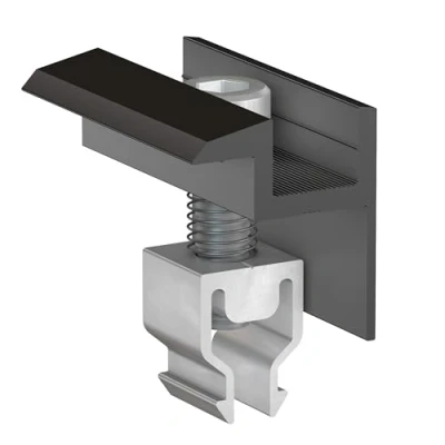 Abbildung von DoitBau 20x Klickfix PV Endklemme 30mm 40mm in Schwarz Befestigungen für Solarmodule Solarmodul Halterung Modulklemmen Solar Endklemmen