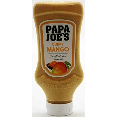 Abbildung von Papa Joe`s Curry Mango Sauce, 4er Pack (4 x 300ml)