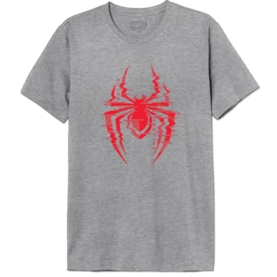 Abbildung von Marvel Herren Memagagts003 T Shirt, Grau meliert, XL