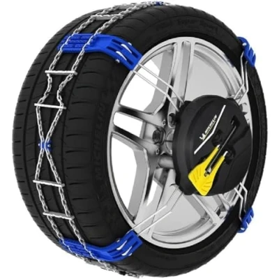 Abbildung von MICHELIN FAST GRIP Schneekette 160 Front Auto Mit Schnell BefestigungssystemReifen Schneeketten 2 Stück