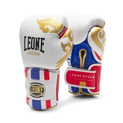 Abbildung von LEONE 1947, Boxhandschuhe Thai Style 14OZ Weiß