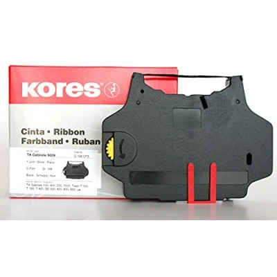 Abbildung von Kores Carbonfilm Farbband für Schreibmaschinen, Typ C Film, schwarz, Modell kompatibel mit TA Gabriele 9009