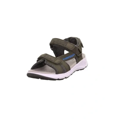 Abbildung von Superfit Jungen Criss Cross Sandale, Grün Blau 7010, 39 EU Weit