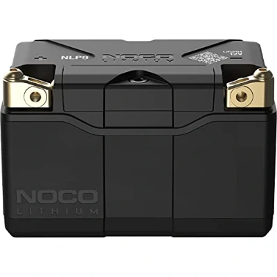 Abbildung von NOCO Lithium NLP9, 400A Powersports Batterie, 12V 3Ah Litium Ionen Batterie für Motorräder, Quads, UTVs, Jet Skis, Roller, Schneemobile und Rasenmäher