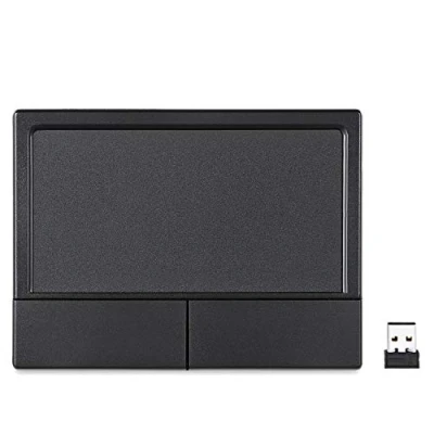 Abbildung von Perixx PERIPAD 704 kabelloses Touchpad, tragbares Trackpad für Desktop und Laptop Benutzer, 12 x 9 1,9 cm (kabellos), schwarz Wireless