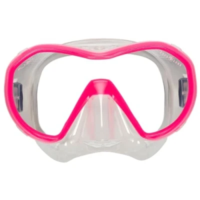 Abbildung von Aqualung Unisex Adult PLAZMA Masks, Transparent/Black, Einheitsgröße