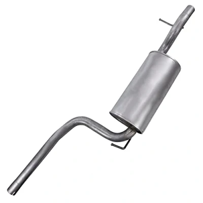 Abbildung von BESTPRICE 1x Mittelschalldämpfer Kompatibel mit FORD FOCUS Mk1 (DAW, DBW), Kasten(DNW), Stufenheck (DFW), Turnier (DNW)