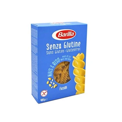 Abbildung von Barilla Pasta Glutenfreie Fusilli aus köstlichem Mais und Reis perfekt für Menschen mit Zöliakie oder Glutenunverträglichkeit, 400 g