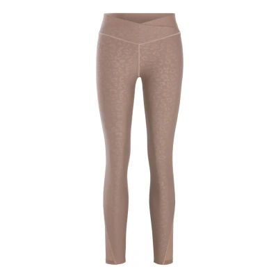Abbildung von LASCANA ACTIVE Funktionsleggings /Sportleggings mit V förmigen Bündchen in Leo Optik