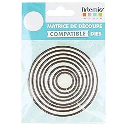 Abbildung von Artemio Stanzschablonen Set kleine Kreise