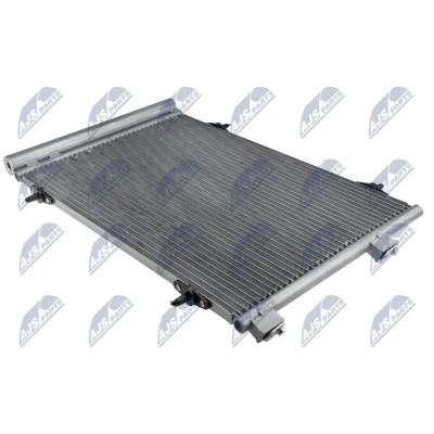Abbildung von NTY CCS CT 000 Klimakondensator mit Trockner Aluminium 574 R 134a PEUGEOT: 508 I SW, Limousine, SW Kasten / Kombi, CITROËN: C5 III Kombi