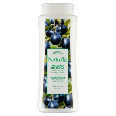 Abbildung von JOANNA Naturia Pflegende Körperlotion Bodylotion mit Olivenöl Glatte und Angenehme Haut Feuchtigkeitsreiche Geschmeidige Angenehmer Duft 500 g