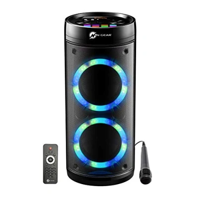 Abbildung von N GEAR LPG26R Let&#039;s Go Party Karaoke LED Disco, Power Bank, Leistung 600W Bluetooth Lautsprecher