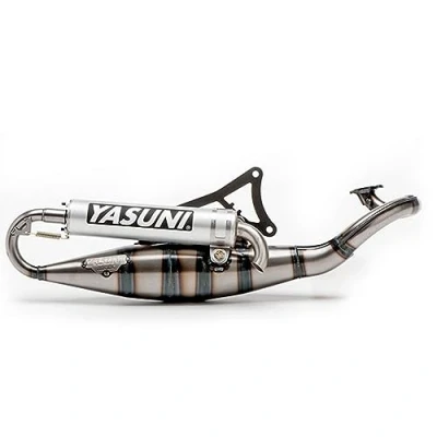 Abbildung von Auspuff Yasuni Scooter R Aluminium für Minarelli liegend