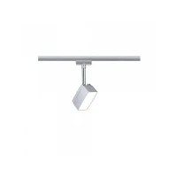 Abbildung von Paulmann Schienensystem Leuchten URail Schienenspot Pedal Einzelspot 395lm 5W 2700K 230V Chrom matt, (1 tlg)