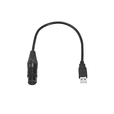 Abbildung von Eurolite USB DMX512 Interface/Update Adapter DMX Interface ohne Software zur Verwendung mit Lichtsteuerprogrammen Ermöglicht die Steuerung von Geräten einem Computer