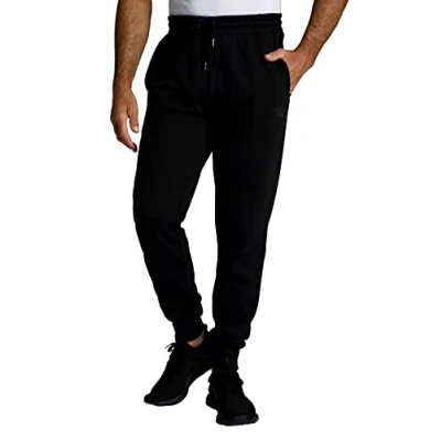 Abbildung von STHUGE Herren mit Bündchen Jogginghose, Black Beauty, XXL EU