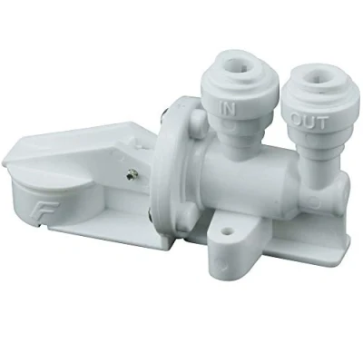 Abbildung von Aquastop GA Sicherheitsventil für 1/4&quot; Schlauch (6,35mm) Wasserstopp Osmoseanlagen Wasserfilter SBS Kühlschrank
