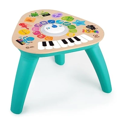 Abbildung von Baby Einstein, Hape, Clever Composer Tune Table Magic Touch Spieltisch, 22 Musikinstrumente, Elektronische Musikalisches Spielzeug aus Holz, Musikwürfel &amp; Sensorisches Spielzeug, Kinder ab 6 Monaten