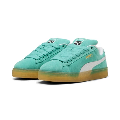 Abbildung von Puma Unisex Sneaker low, Größe: 37, Aquatic white Veloursleder