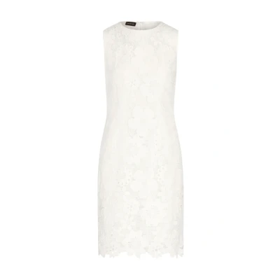 Abbildung von APART Spitzenkleid mit rundem Ausschnitt, Creme, 40