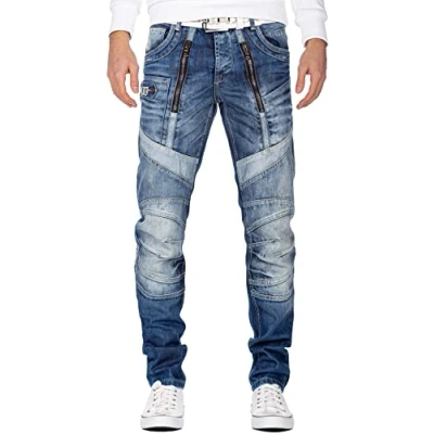 Abbildung von Cipo &amp; Baxx Herren Jeans CD576 bans Blau W28/L32
