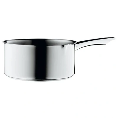 Abbildung von WMF Stielkasserolle 16cm, mit Schnaupe, ohne Deckel, Kochtopf klein 1,5l, Milchtopf Induktion, Cromargan Edelstahl poliert, unbeschichtet