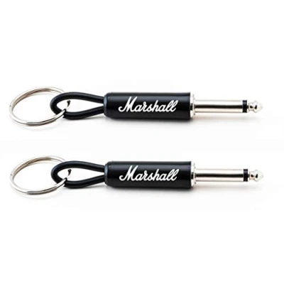 Abbildung von Pluginz Gitarrenstecker Schlüsselanhänger, Marshall (2 Stück), 5x1