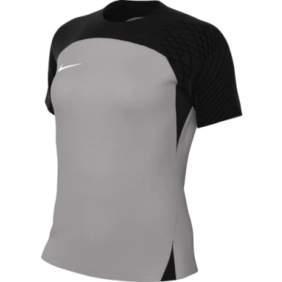 Abbildung von NIKE Damen W NK DF STRKE III JSY SS T Shirt, Pewter Grey/Black/Black/White, XS